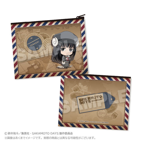 『SAKAMOTO DAYS』フラットポーチ おとどけメェるVer. 大佛